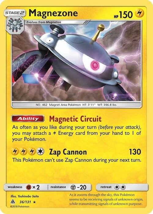 Forbidden Light Holo Magnezone #36/131